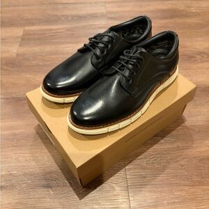 Bruno Marc Black Leather Dress Shoes size 6